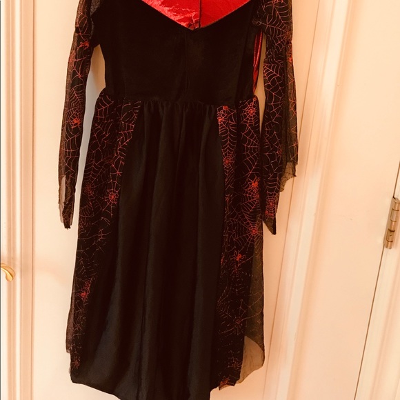 Halloween Spider Princess Costume - Girls 3T-4T - Picture 2 of 4